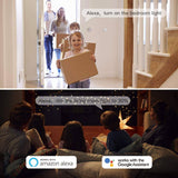 TREATLIFE Interruptor de luz inteligente Atenuador de luz, paquete de 4, funciona con Alexa y Google Assistant, se necesita cable neutro, Wi-Fi de 2,4 GHz, programación, control remoto, polo único, listado FCC - DIGVICE MX