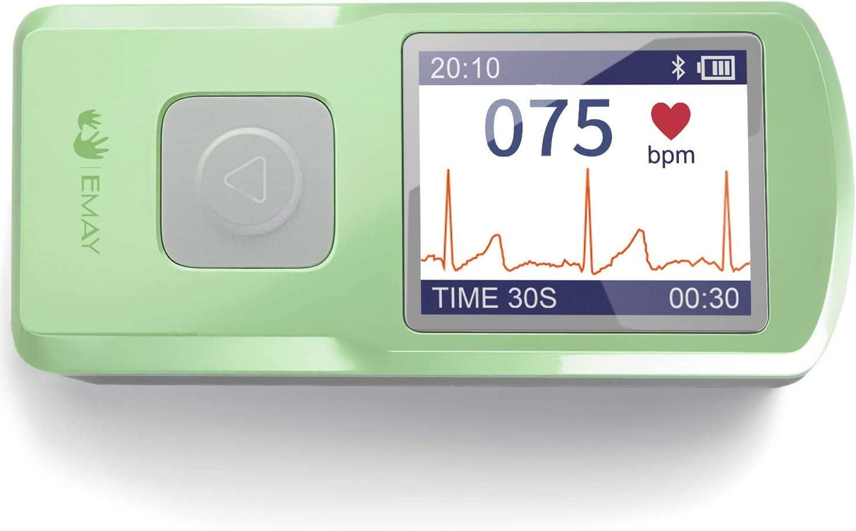 Emay Portable Ecg Monitor Dispositivos inalámbricos de monitoreo Ekg