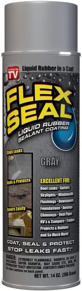 Revestimiento de sellador de caucho líquido en aerosol Flex Seal, 14Oz.