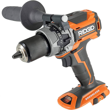 Ridgid R86116 taladro percutor inalámbrico de 18 voltios de 1/2 pulgada con batería de iones de litio (solo la herramienta, no incluye batería ni cargador) - DIGVICE MX