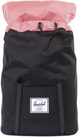 Herschel Retreat - Mochila, Negro/Negro, Clásica 19.5L