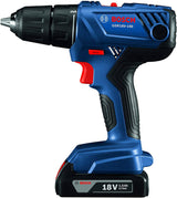 Kit de taladro/atornillador compacto Bosch de 18 V y 1/2" con (2) baterías Slim Pack de 1,5 Ah GSR18V-190B22 - DIGVICE MX