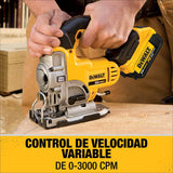 Sierra de plantilla DEWALT 20V MAX, solo herramienta (DCS331B), amarilla - DIGVICE MX