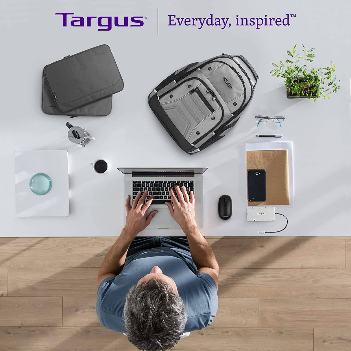 Targus - Classic Commuter Laptop Bag para portátiles de 15,6 pulgadas, diseño TSA Checkpoint-Friendly, maletín para mujeres/hombres, bolsa para ordenador y funda para portátil