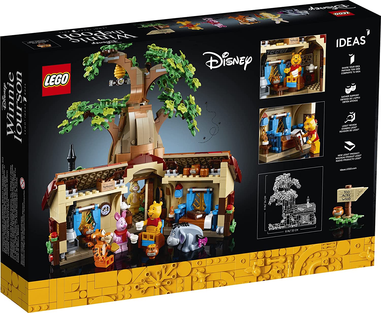 LEGO Ideas Winnie The Pooh 21326 Juego de construccion para adultos 1 Digvice