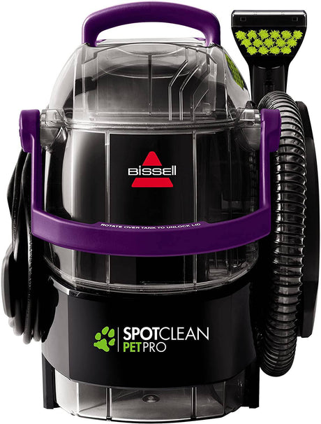 BISSELL SpotClean Pet Pro Limpiador de alfombras portátil, 2458 - DIGVICE MX