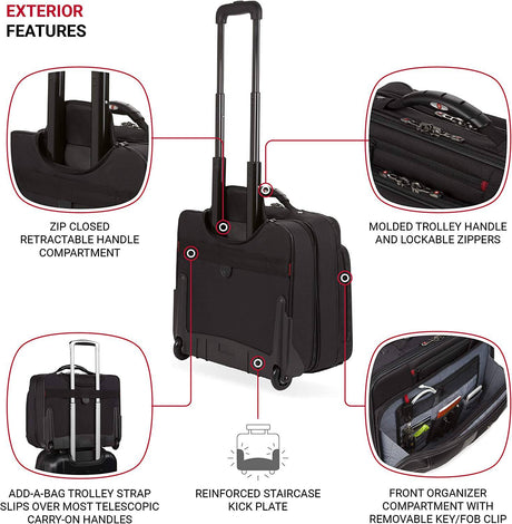 Wenger - luggage Granada Pro 15.6-Inch, Black