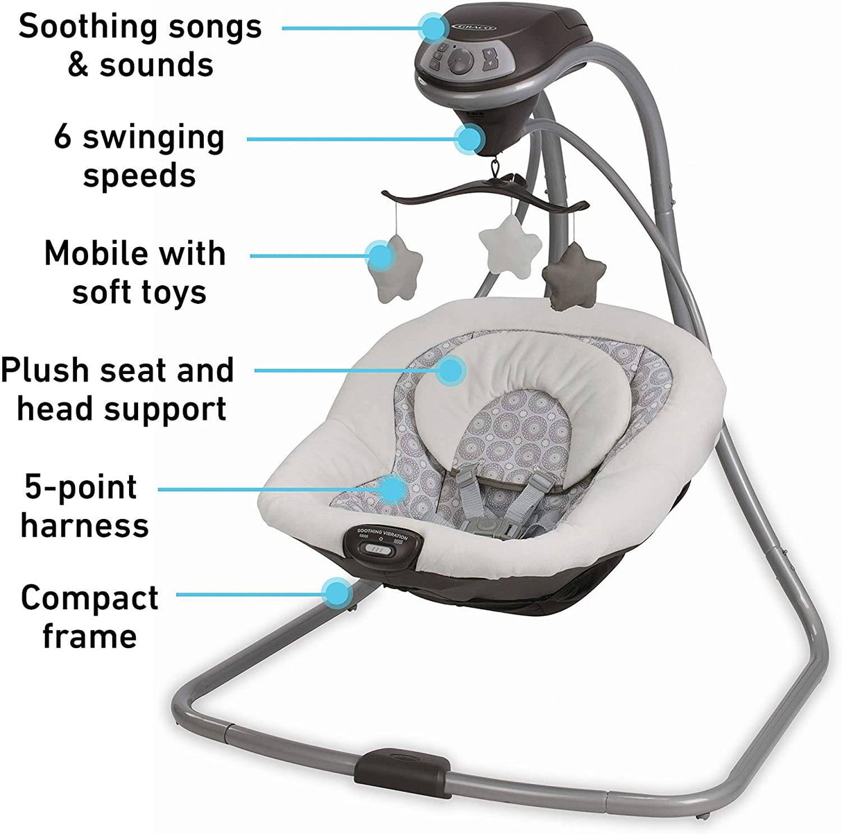 Graco - Columpio basculante simple - DIGVICE MX