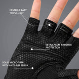 ZEROFIRE - Guantes de entrenamiento para mujeres y hombres - Guantes de levantamiento de pesas con protección total de palma y agarre extra para gimnasio