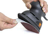 WEN Electric Detailing Palm Sander & 6301SP Palm Sander Papel de lija (paquete de 12), granos surtidos - DIGVICE MX