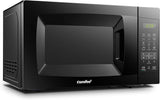 COMFEE' EM720CPL-PMB Horno de microondas para encimera con encendido/apagado de sonido, modo ECO y botones fáciles de un toque, 0.7 pies cúbicos, 700 W, negro - DIGVICE MX