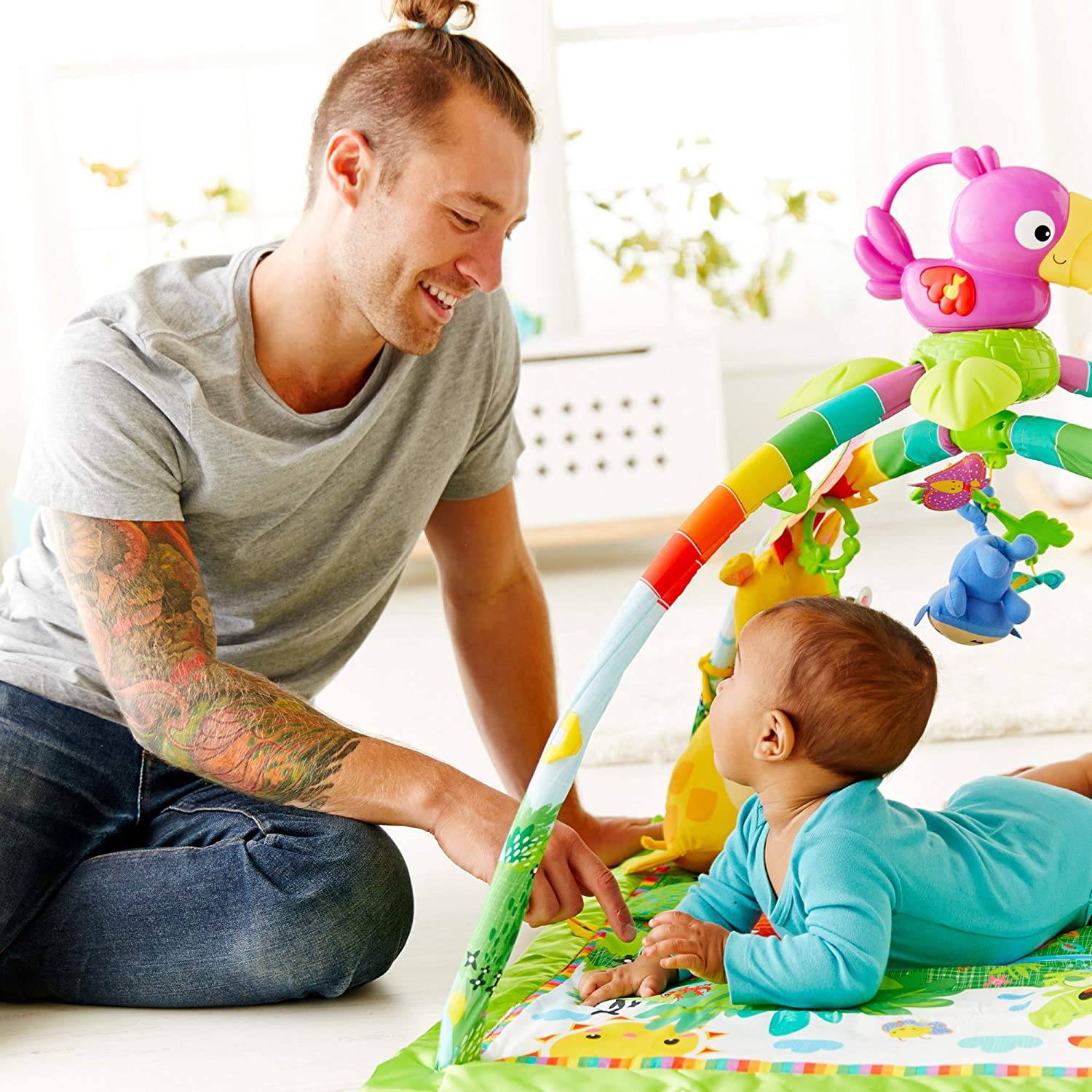 Gimnasio fisher price selva tropical sales