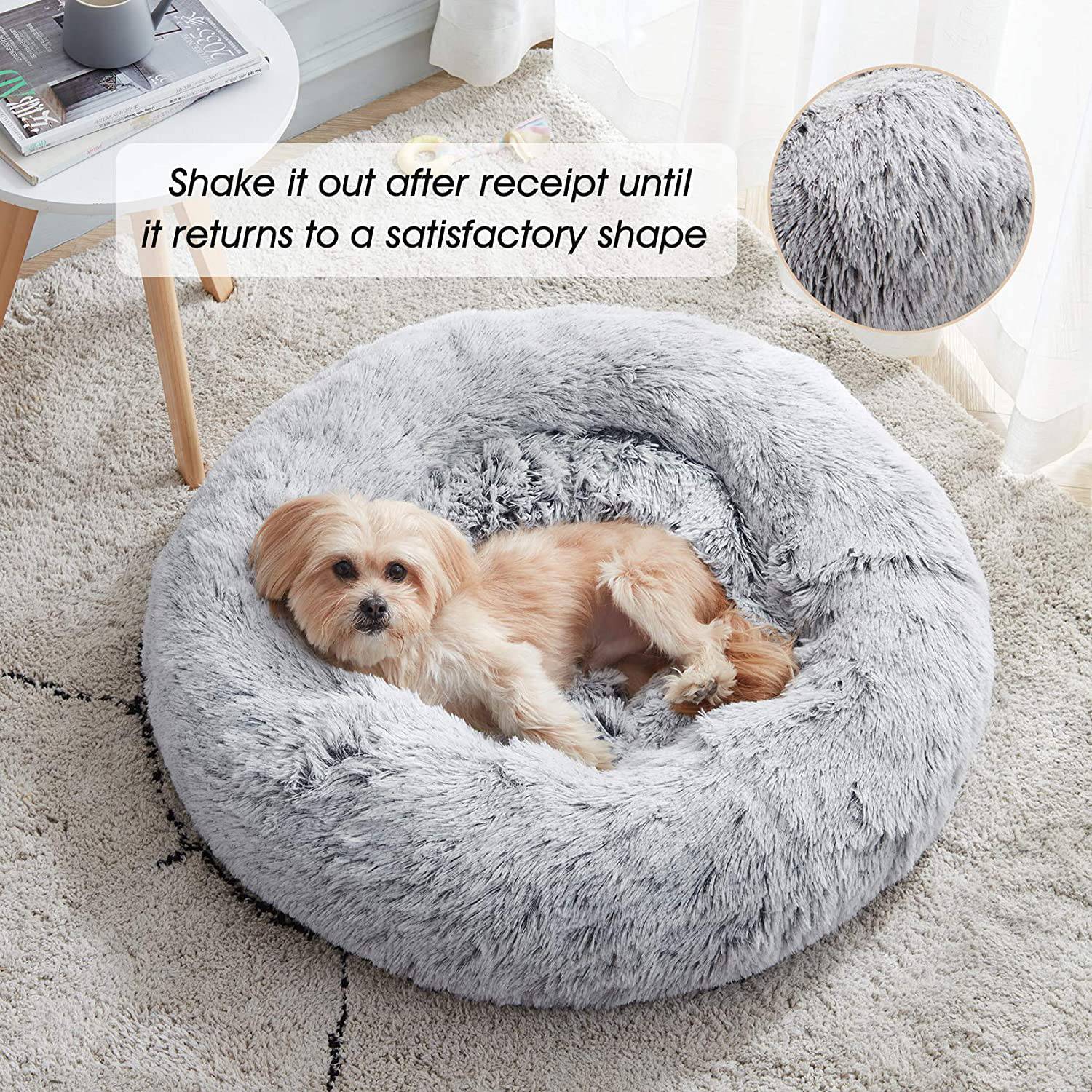 Cama para perros anti fashion ansiedad