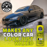 Chemical Guys CWS_301 Citrus Wash & Gloss Jabón espumoso para lavado de autos (funciona con cañones de espuma, pistolas de espuma o lavados de baldes) 128 fl oz (1 galón) Aroma cítrico