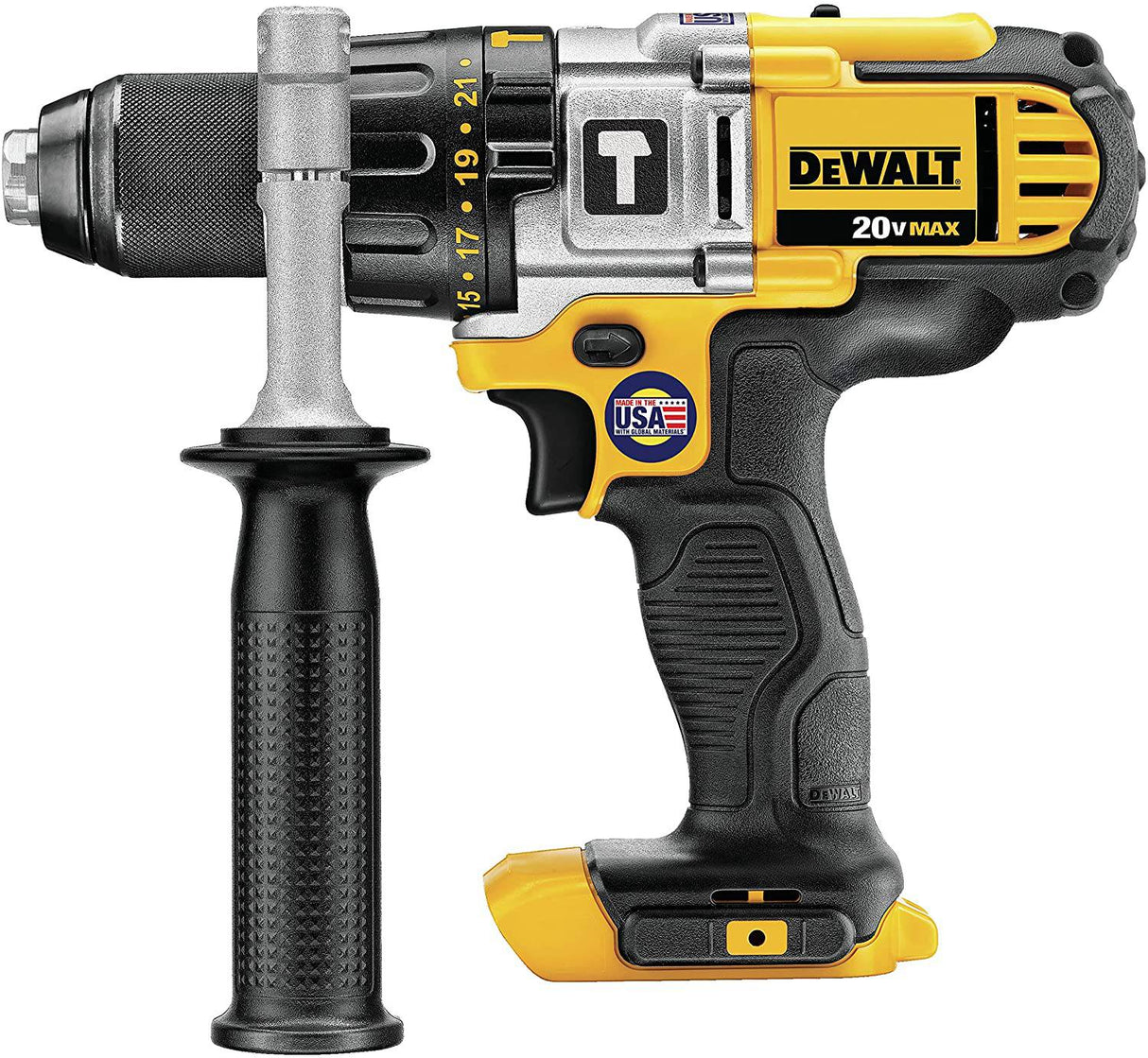 DEWALT 20V MAX* Taladro percutor, 1/2 pulgada, solo herramienta (DCD985B) - DIGVICE MX