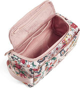 Vera Bradley - Reciclado Lighten Up Reactivo Pequeño Viaje Cosmético Maquillaje Organizador Bolsa