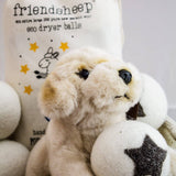 Friendsheep Bolas de lana para secadora de Friendsheep, paquete de 6 XL, orgánicas, premium, reutilizables, libres de crueldad, hechas a mano, comercio justo, sin pelusa, suavizante de telas Star - Stars Galore - DIGVICE MX