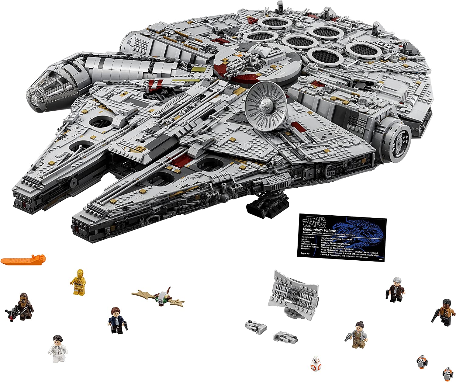 Halcon milenario store lego 75192