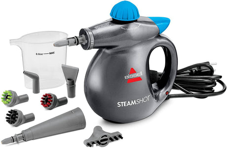 Bissell SteamShot Limpiador a vapor para superficies duras con desinfección natural, herramientas multisuperficie incluidas para eliminar la suciedad, la mugre, la grasa y más, 39N7V - DIGVICE MX