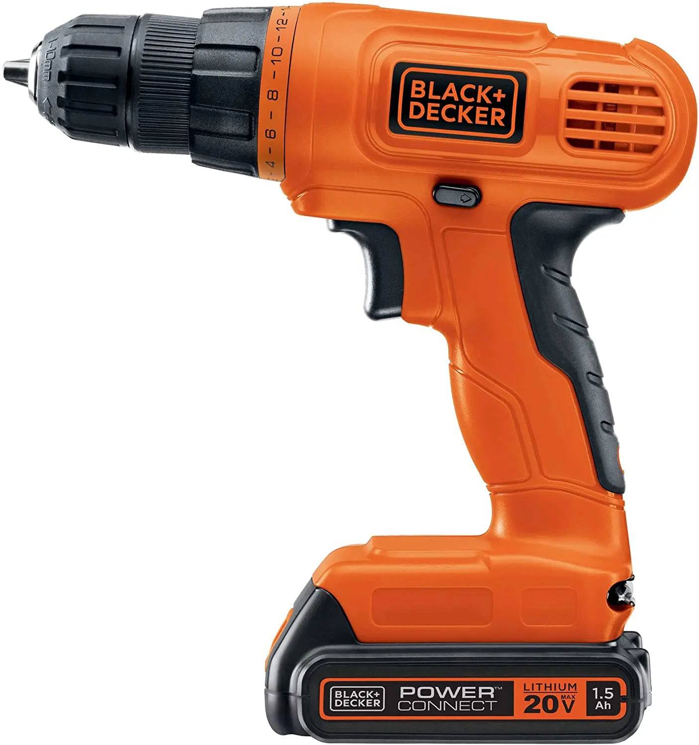  Black + Decker - Taladro inalámbrico (20 V MAX) : Herramientas  y Mejoras del Hogar