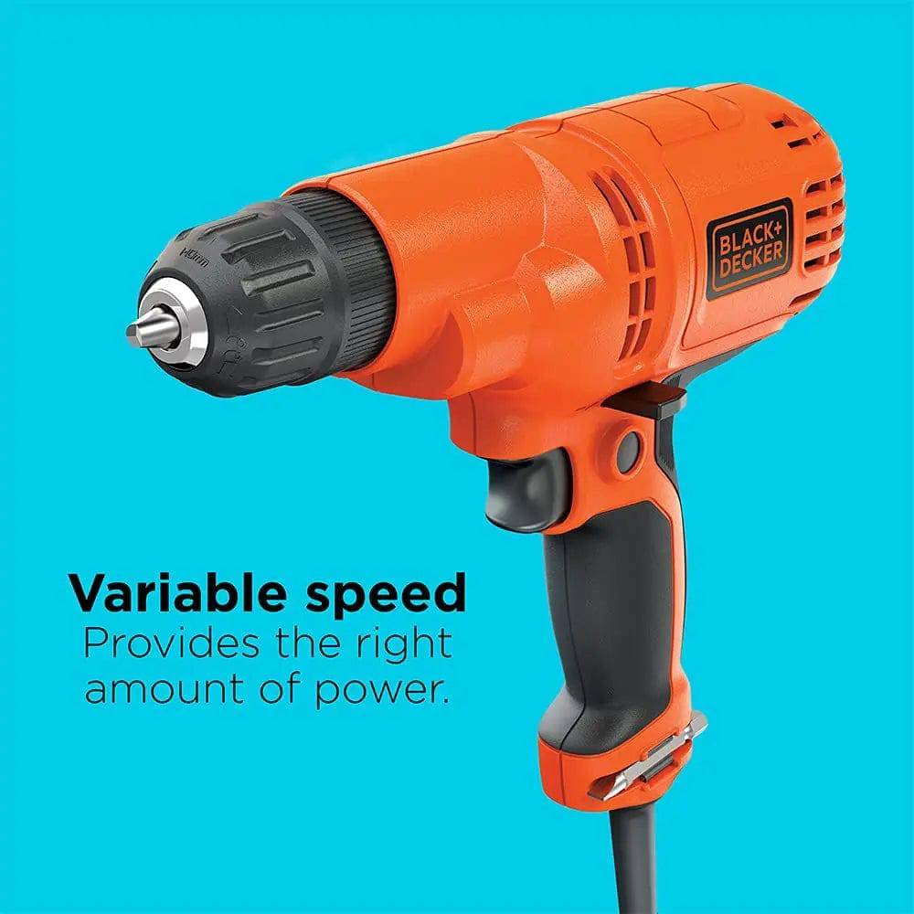 Taladro Black Decker DR260C 5.2 Amp 3 8 pulgadas Digvice